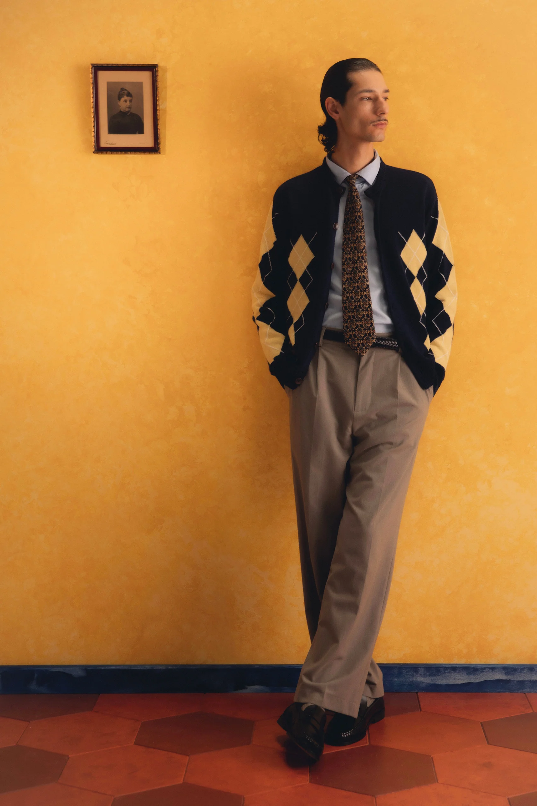 ARGYLE CARDIGAN - Image 4