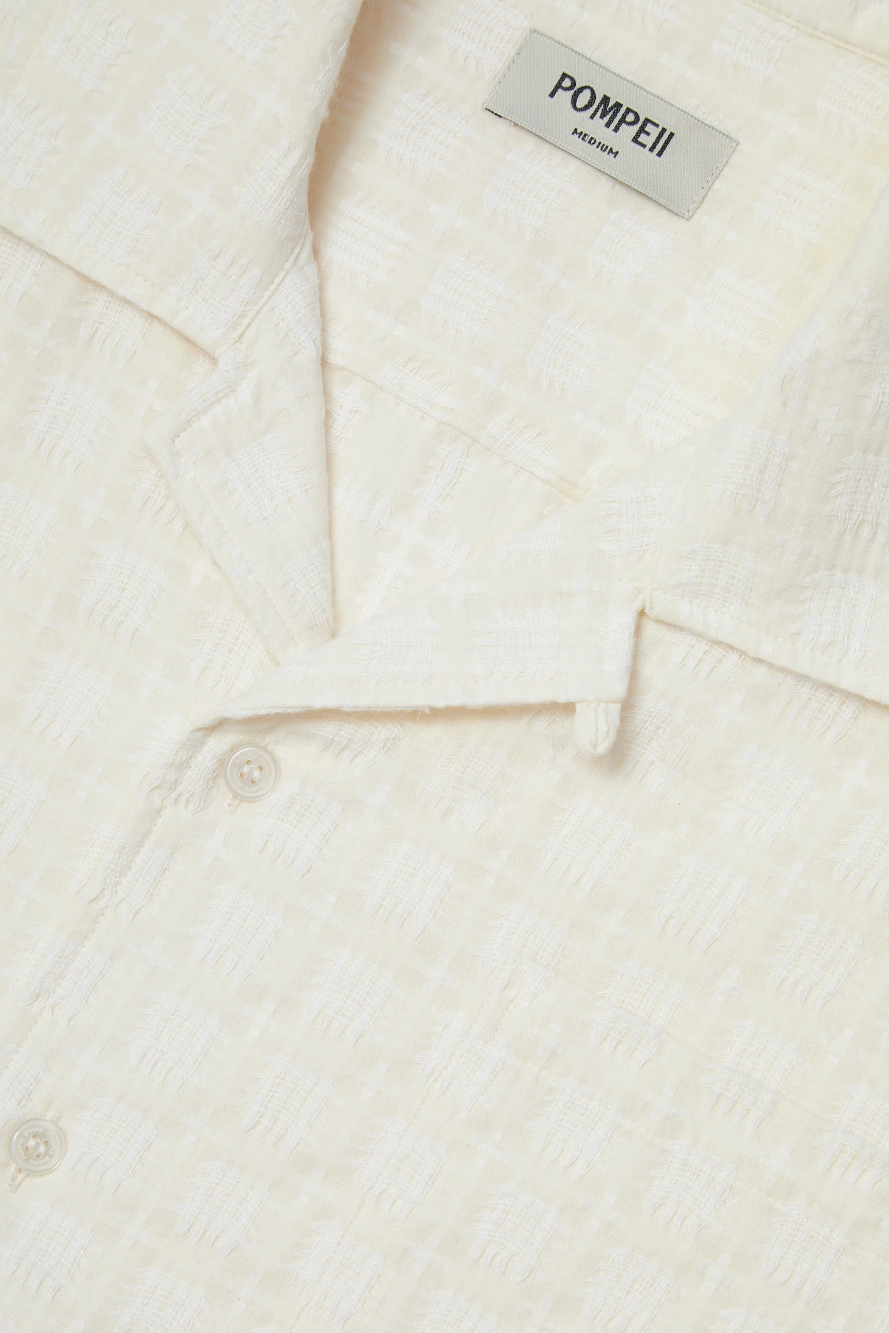 CREAM IKAT SHIRT - Image 3