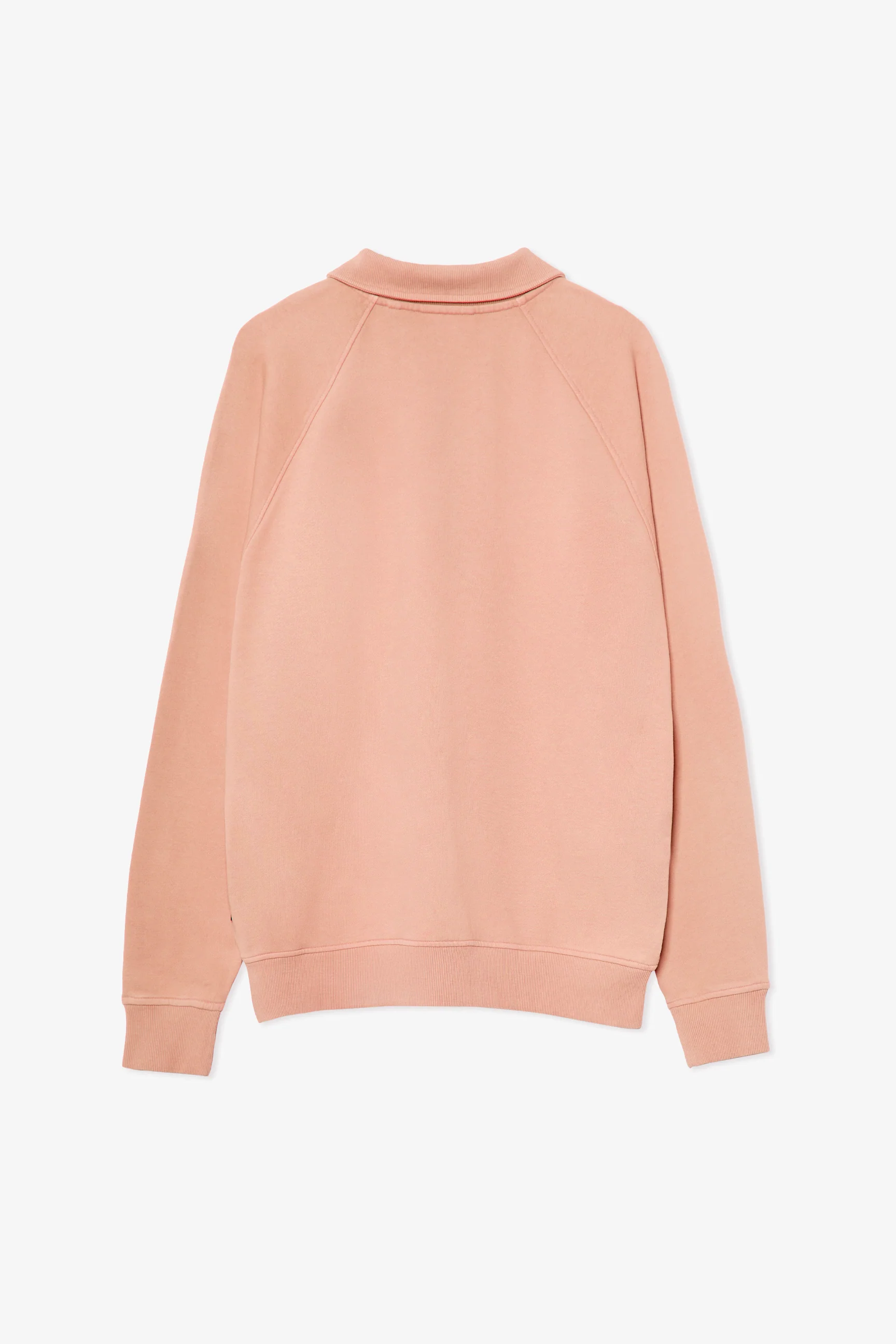 DARK PINK ZIPPER SWEAT - Image 3