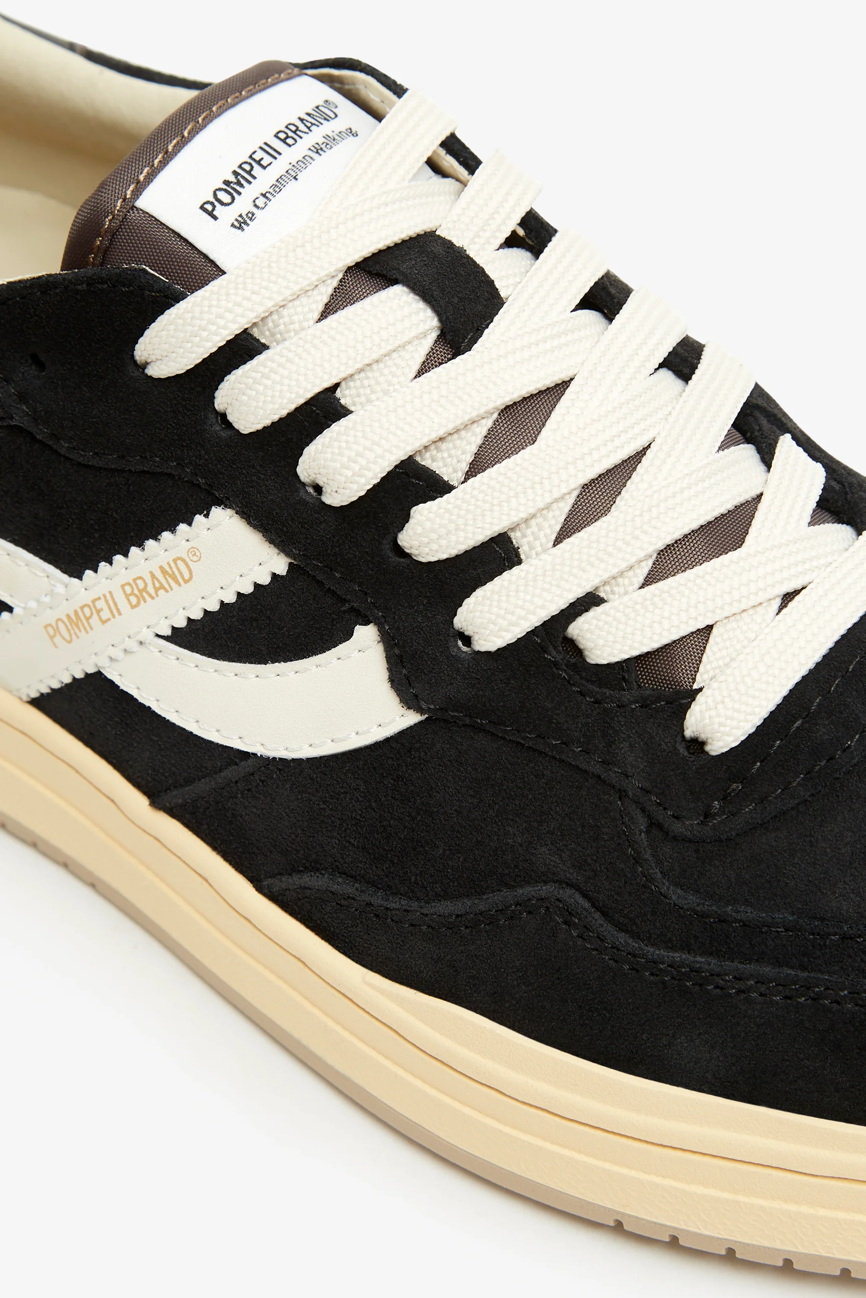 ELAN PIPPA SUEDE ANTHRACITE ECRU - Image 4