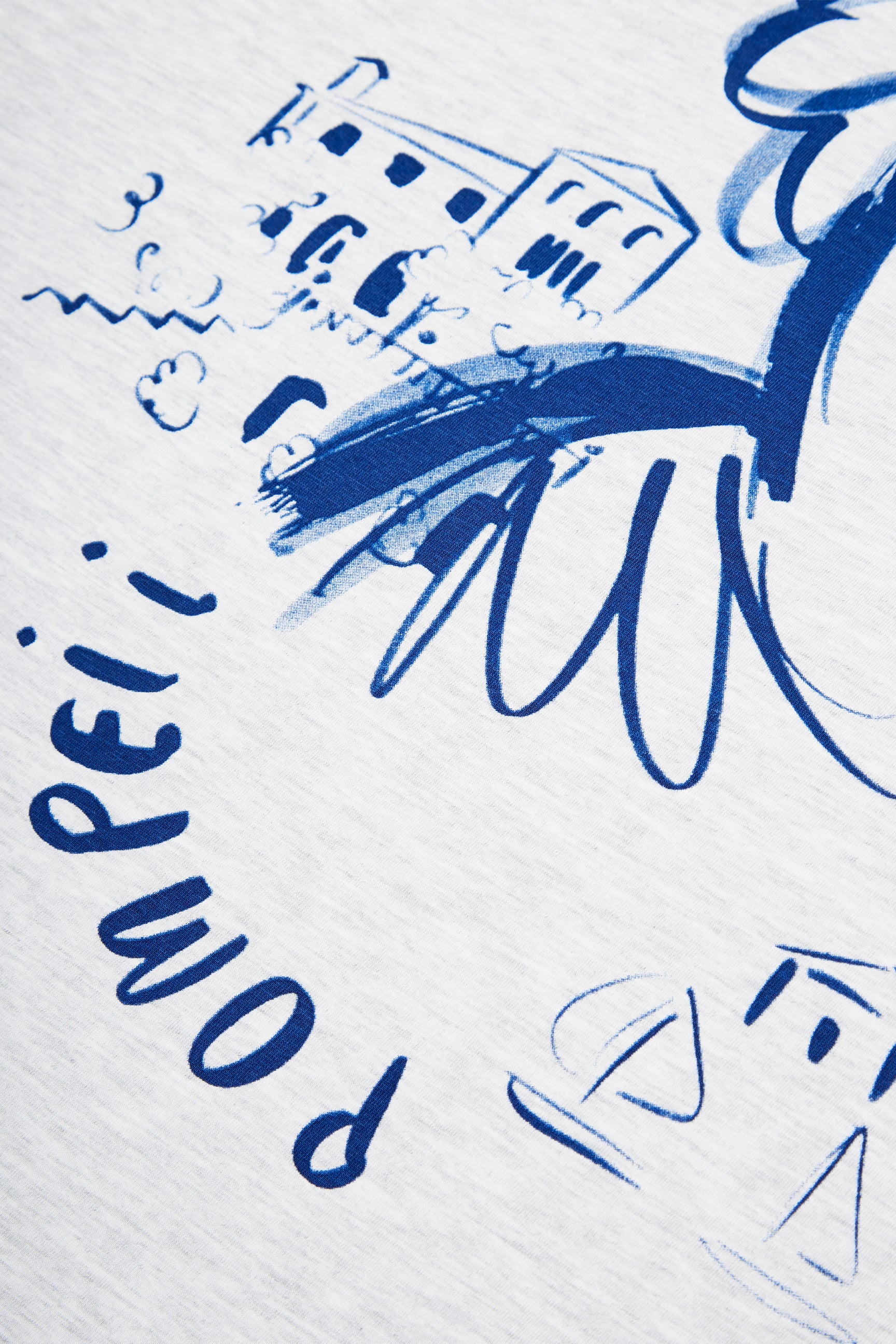 GREY MELANGE SPA GRAPHIC TEE - Image 6