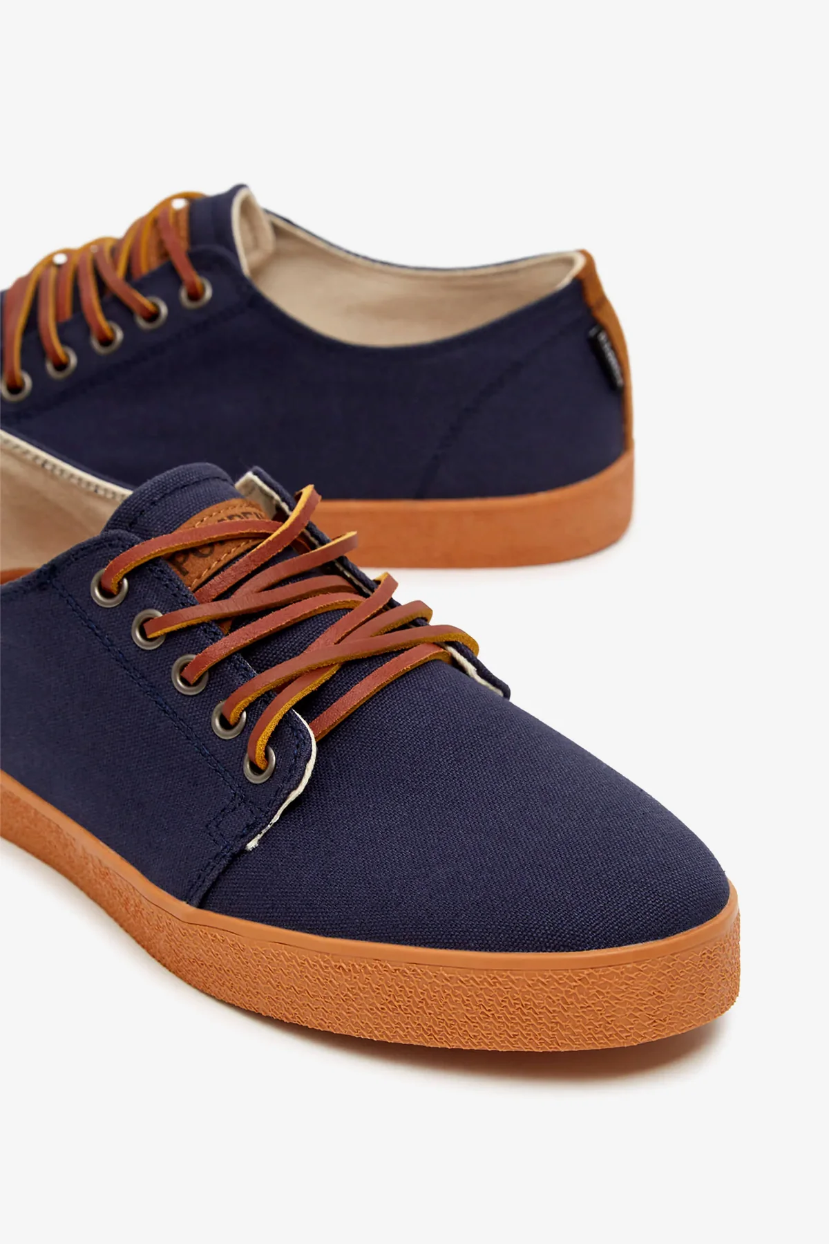 HIGBY CANVAS OCEAN CARAMEL - Image 3