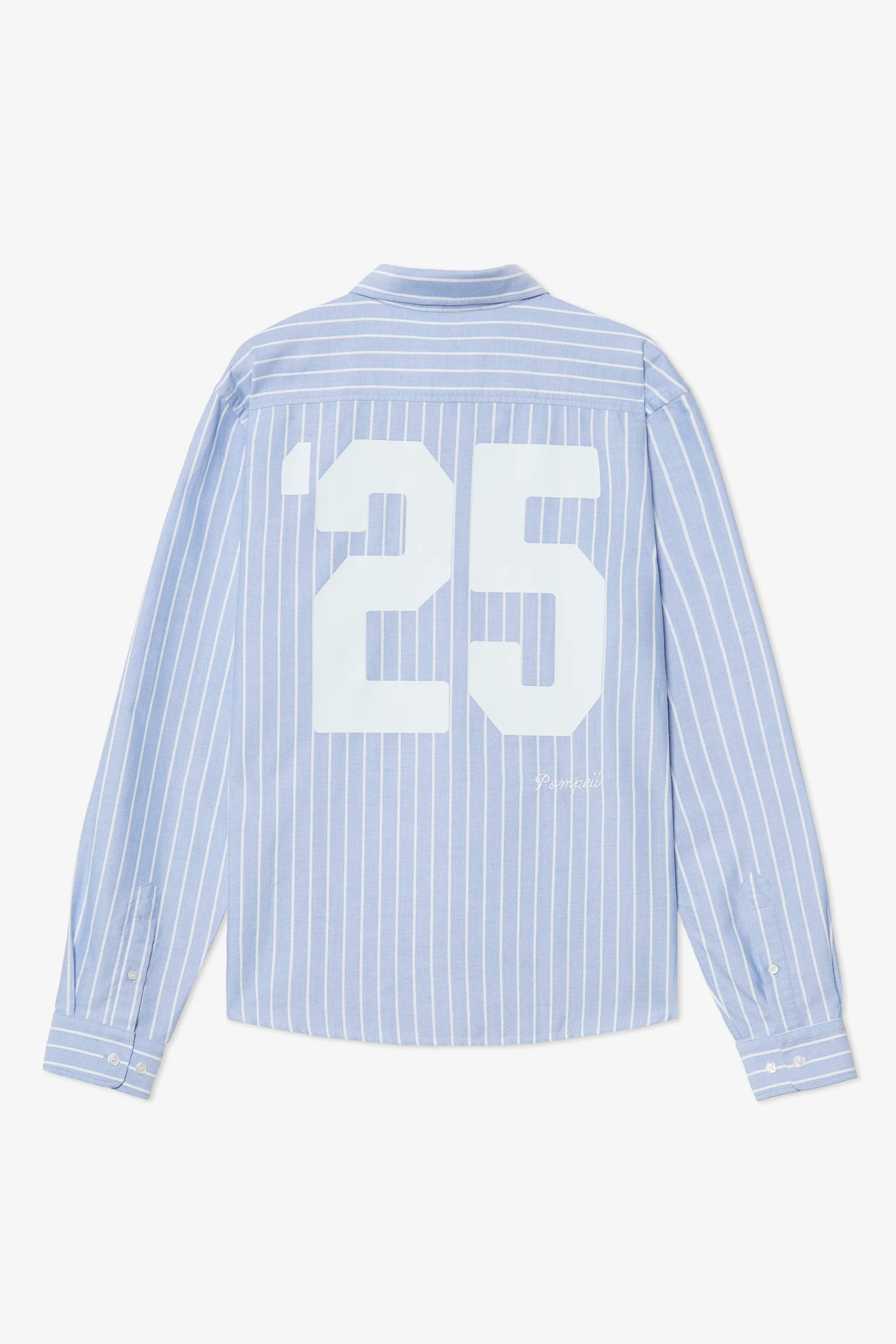 MATCH BLUE STRIPE REGULAR SHIRT - Image 5