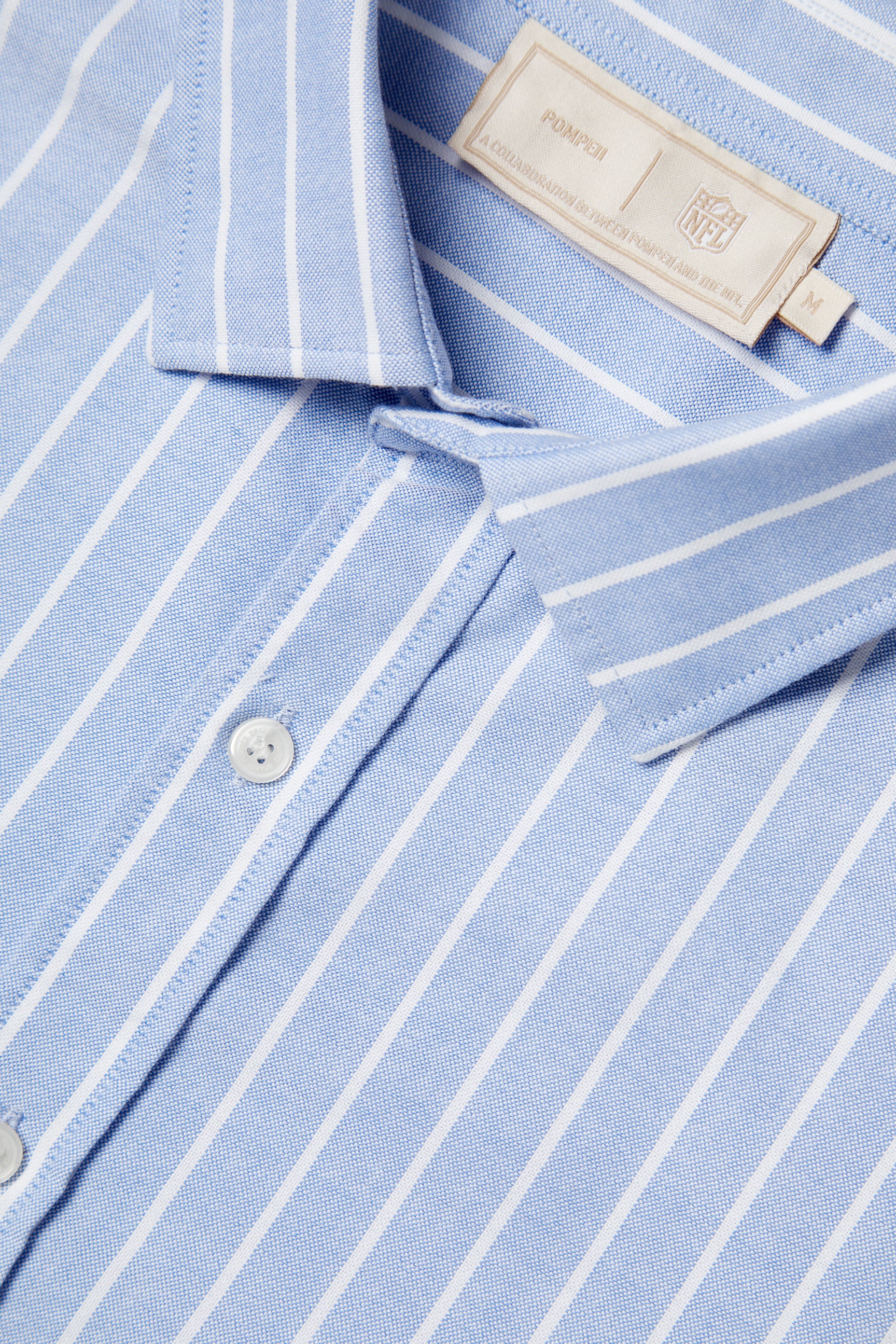MATCH BLUE STRIPE REGULAR SHIRT - Image 6