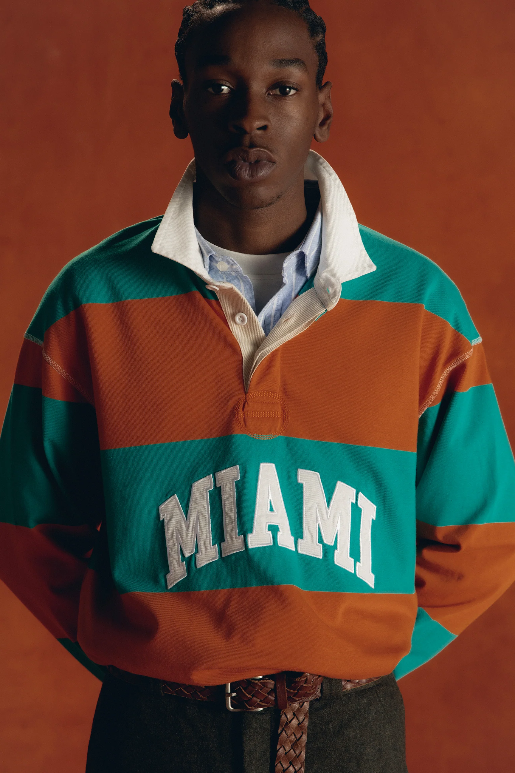 MIAMI DOLPHINS RUGBY POLO - Image 3