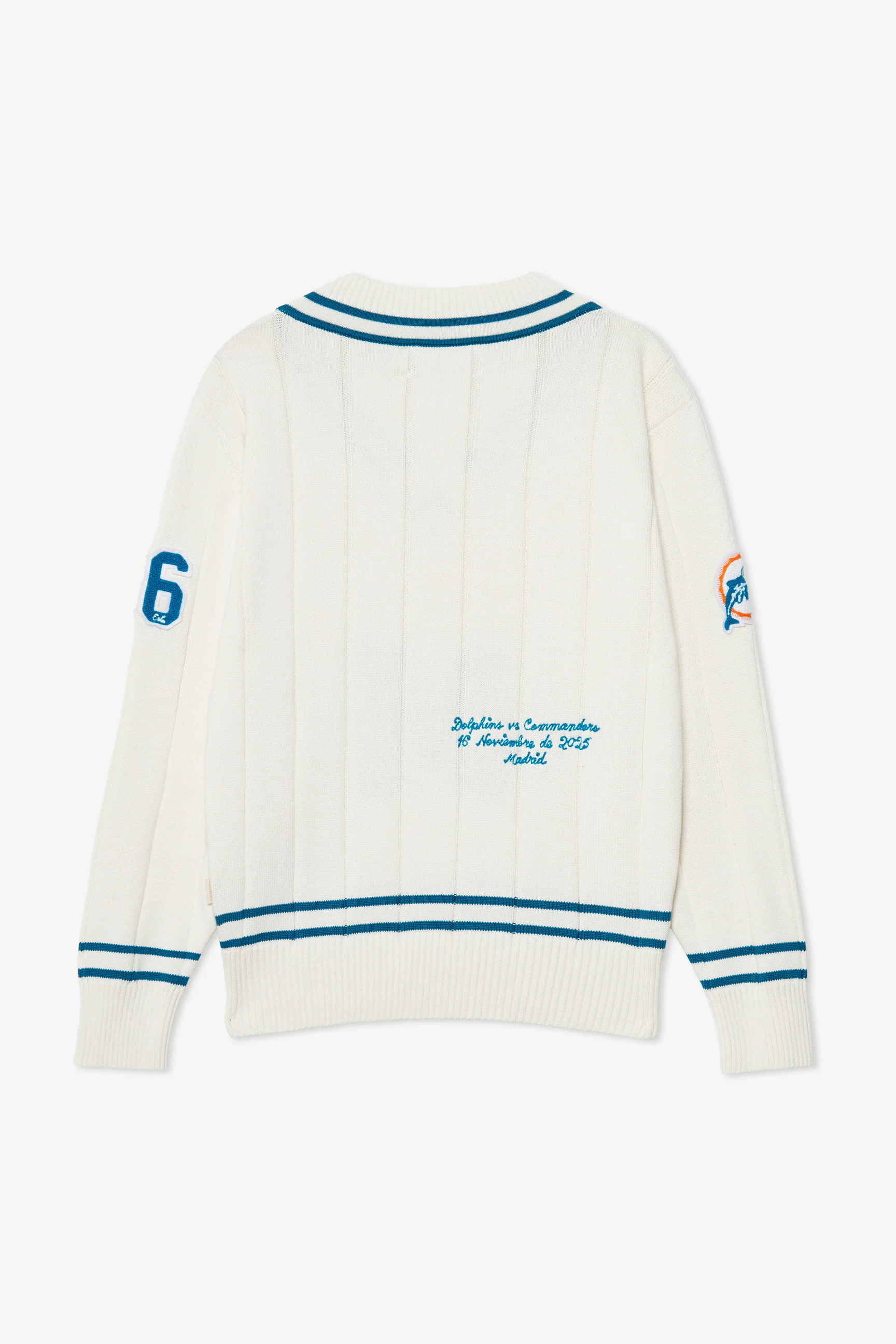 MIAMI DOLPHINS V-NECK KNIT - Image 5