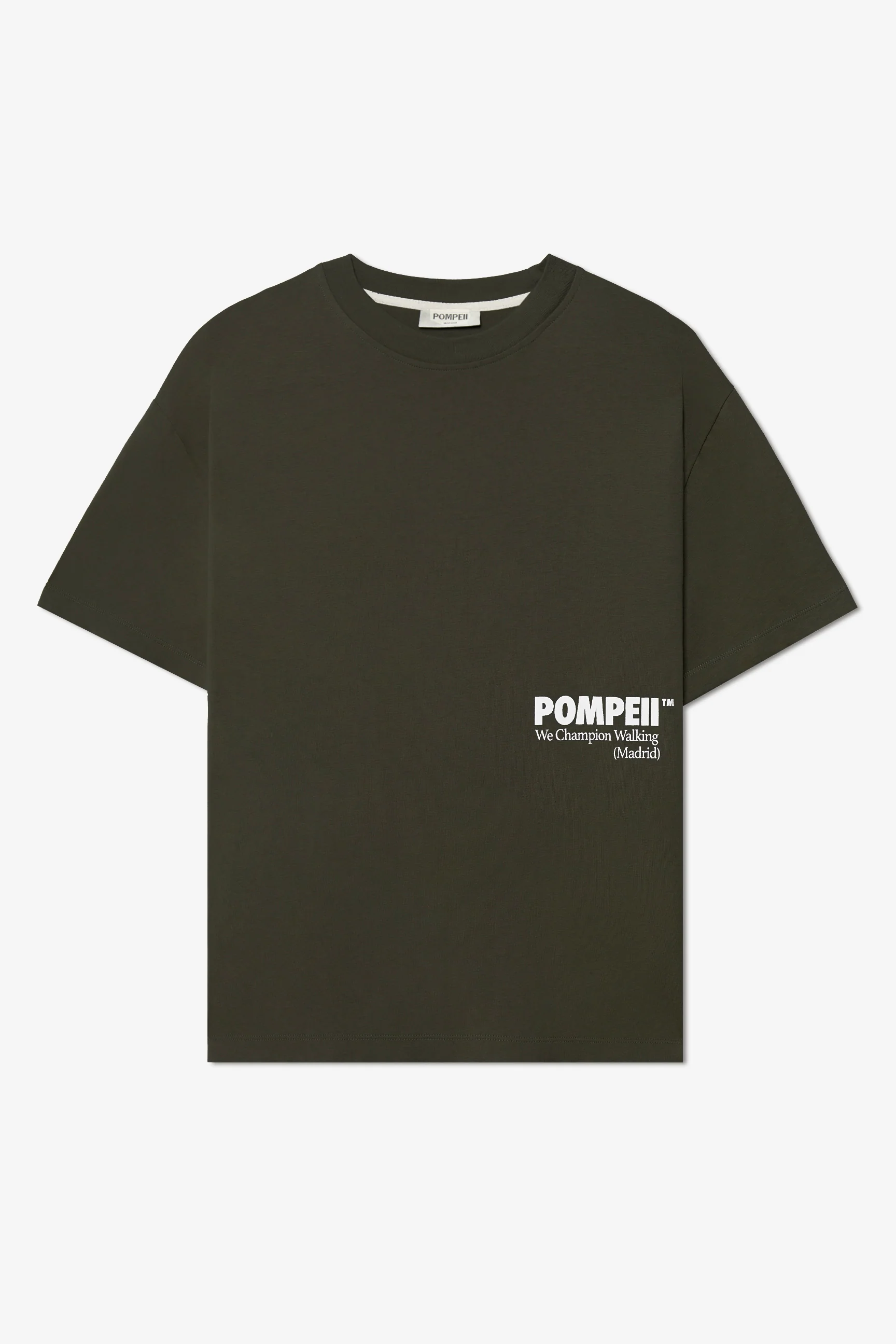 POMPEII ANTHRACITE BOXY TEE