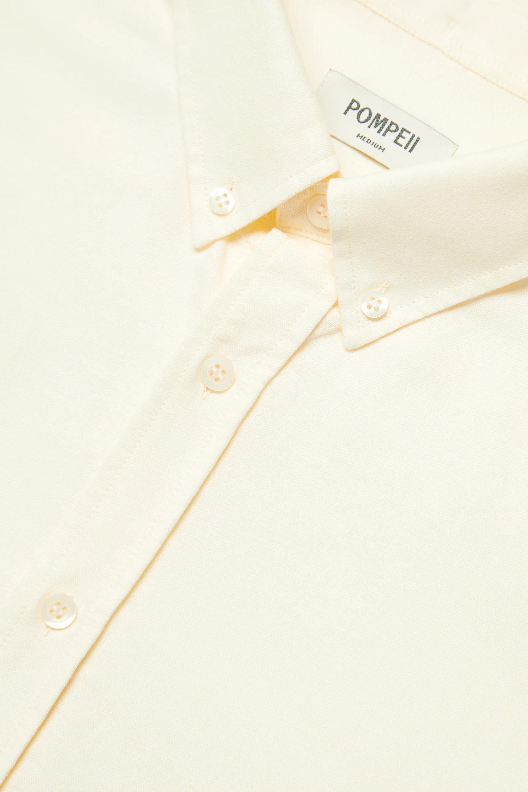 POMPEII BUTTER OXFORD SHIRT - Image 3