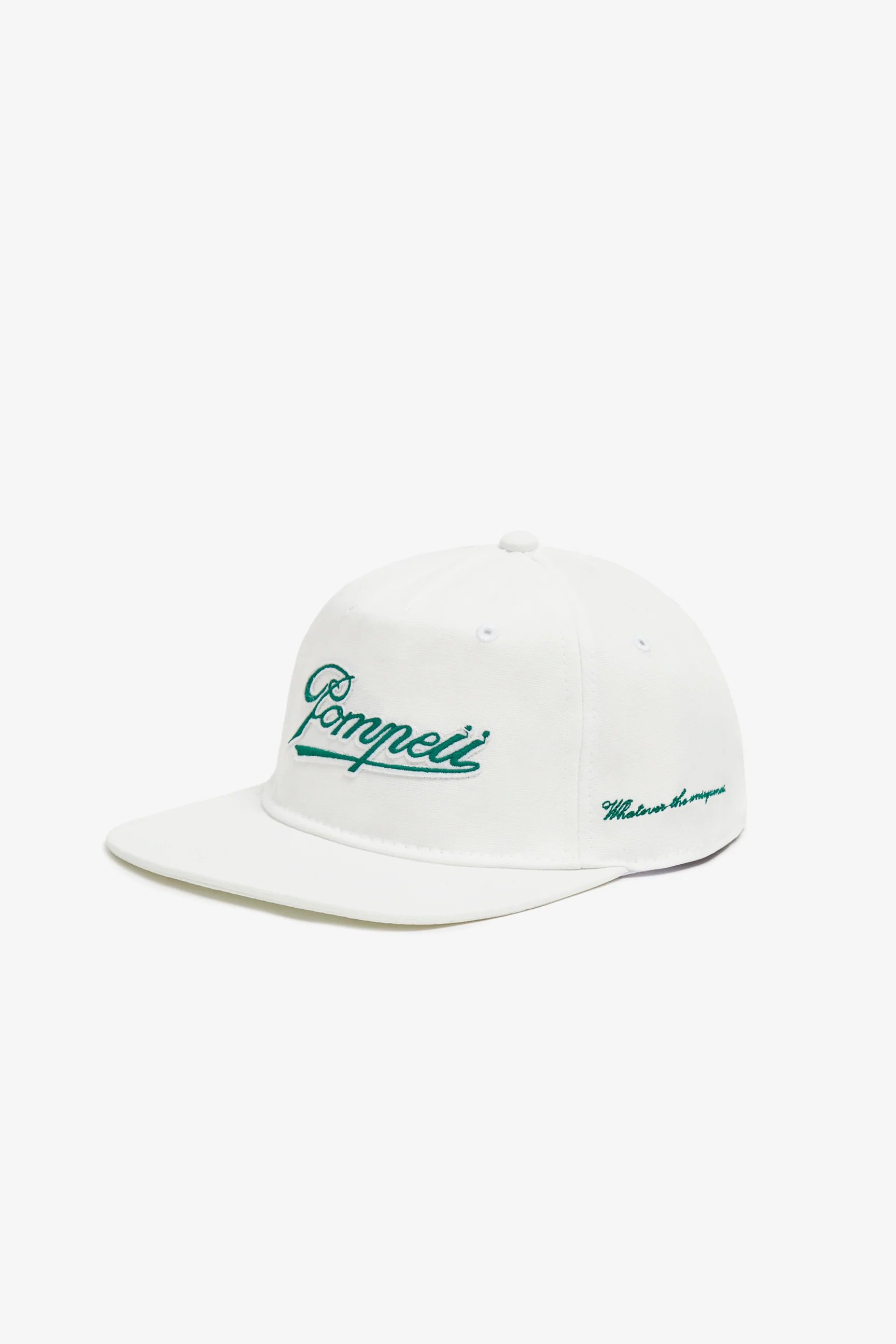 POMPEII CANVAS WHITE CAP - Image 3