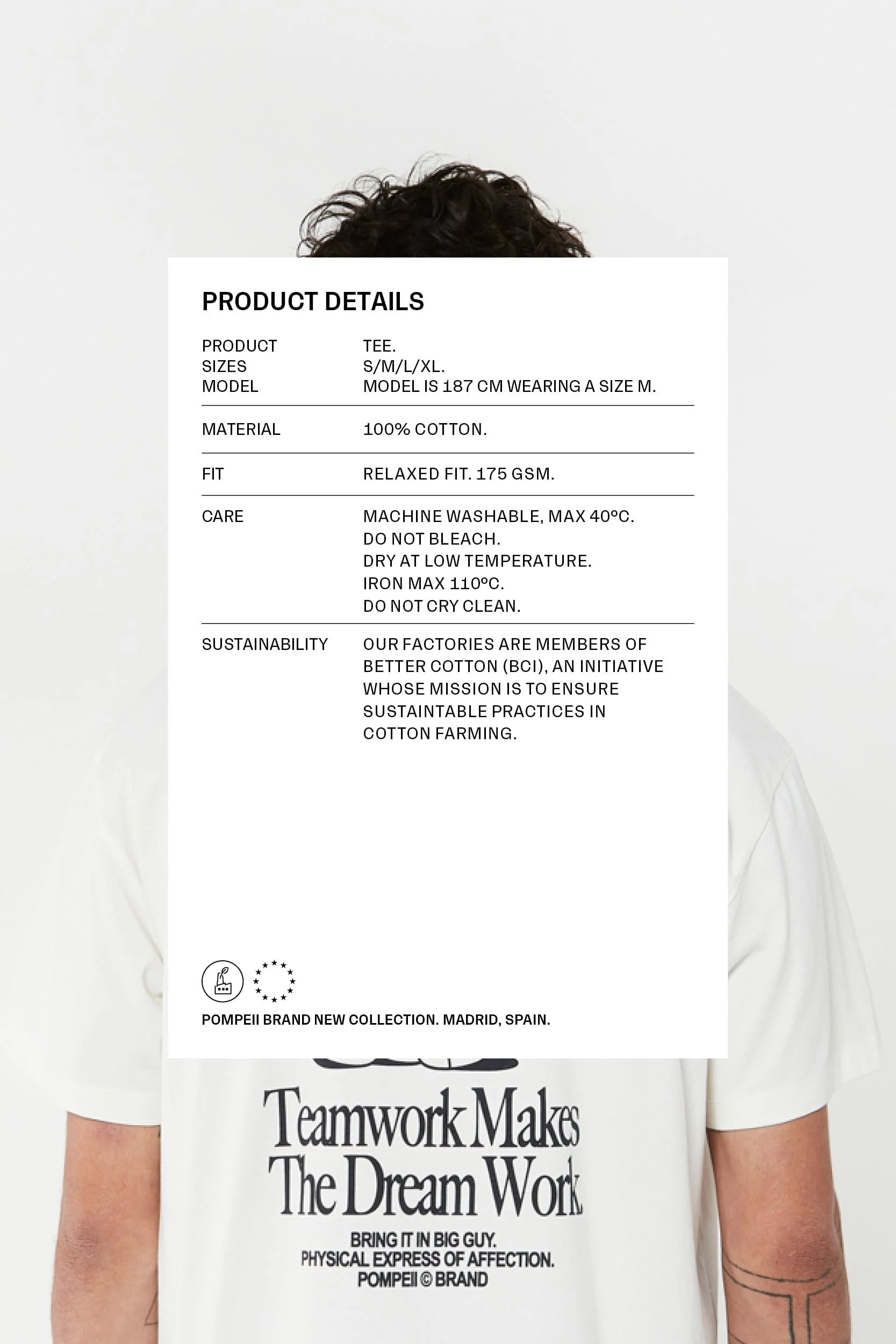 TEAMWORK GRAPHIC TEE - Image 8