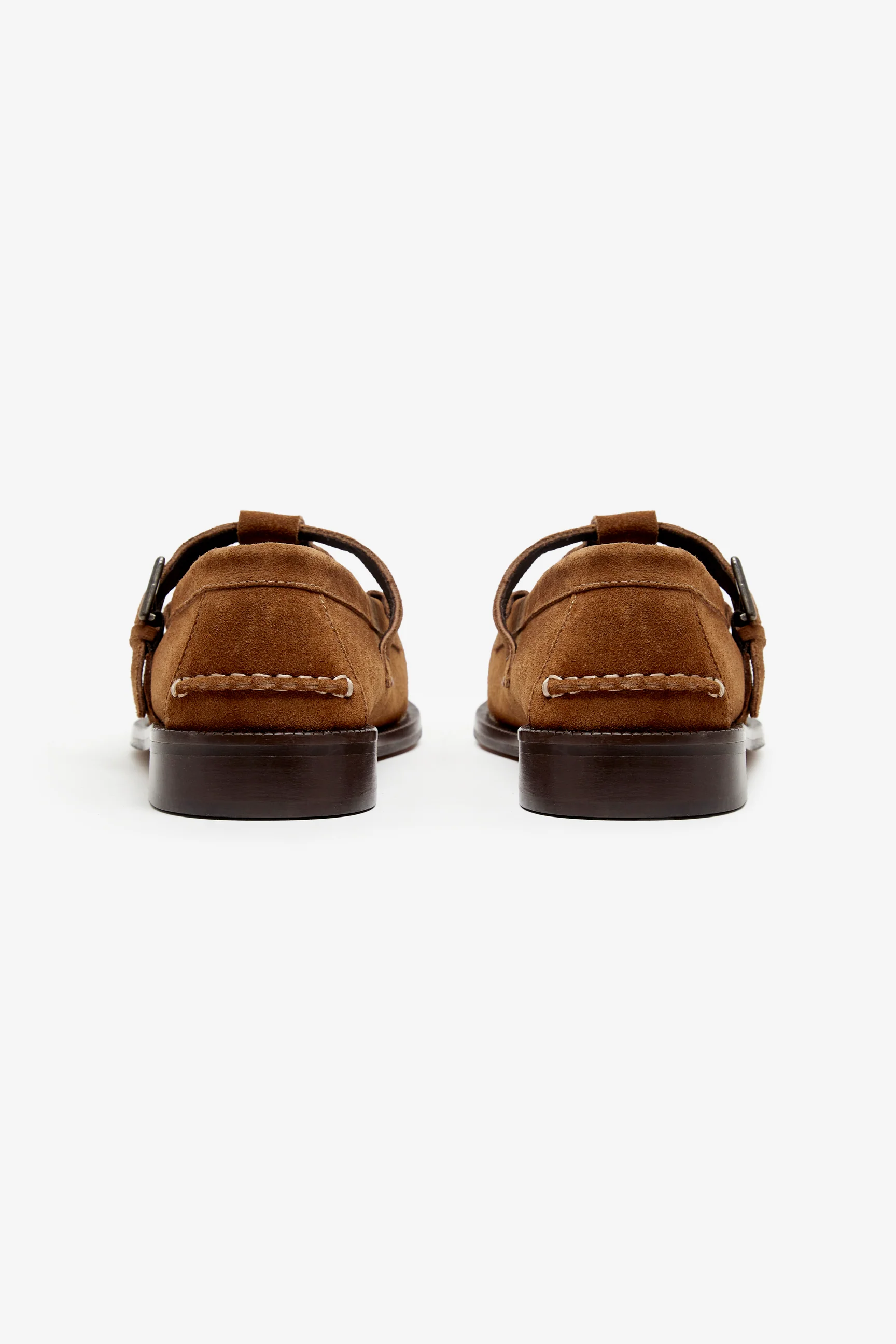 VEGA T BAR SUEDE CHESTNUT - Image 4