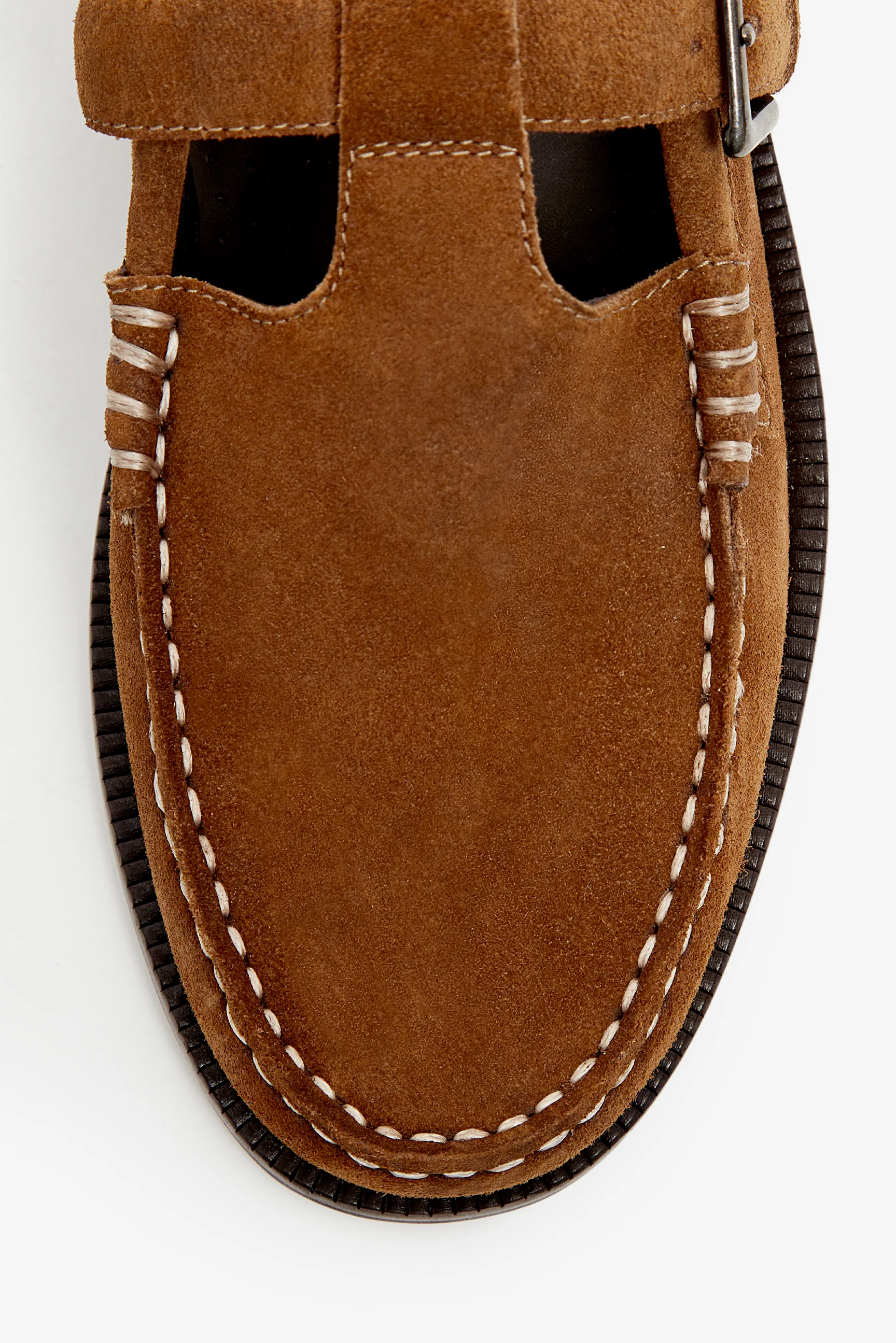 VEGA T BAR SUEDE CHESTNUT - Image 6